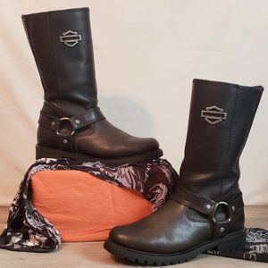 Women's Harley Davidson Boots Size 8